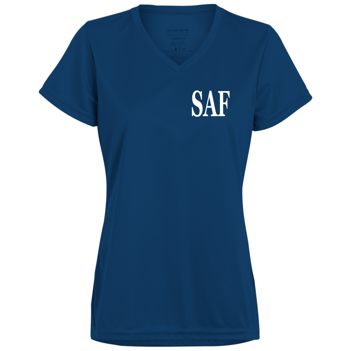 SAF - Ladies’ Moisture-Wicking V-Neck Tee