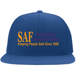 SAF - Flat Bill Twill Flexfit Cap
