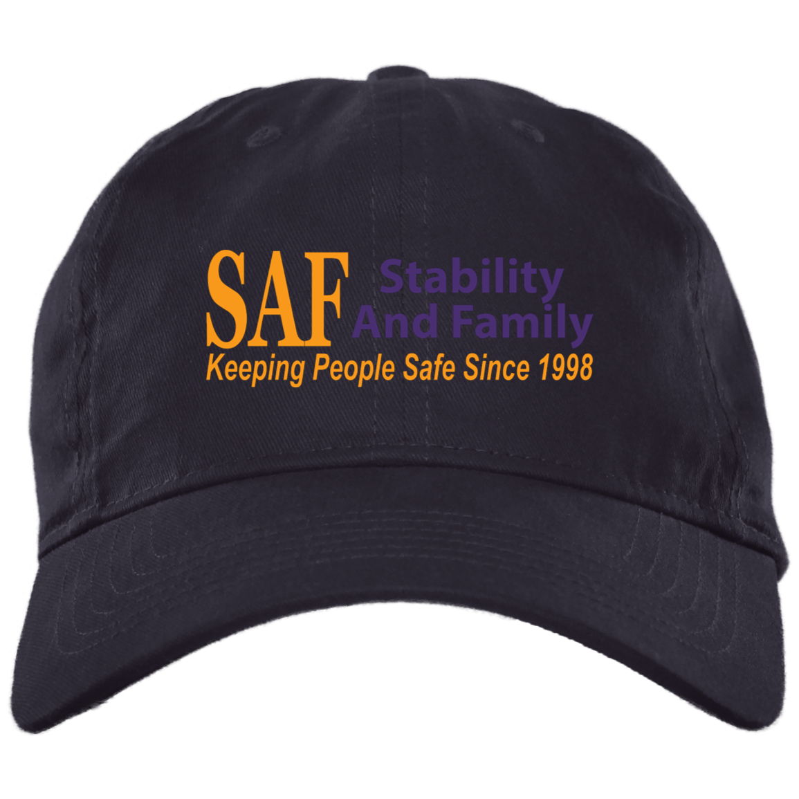 SAF - Brushed Twill Unstructured Dad Cap