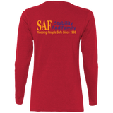 SAF - Ladies' Cotton LS T-Shirt
