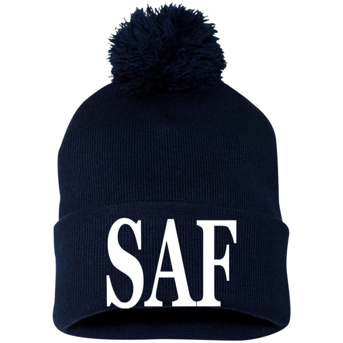 SAF - Pom Pom Knit Cap