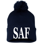 SAF - Pom Pom Knit Cap