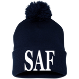 SAF - Pom Pom Knit Cap