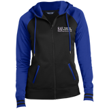 SAF - Ladies' Moisture Wick Full-Zip Hooded Jacket