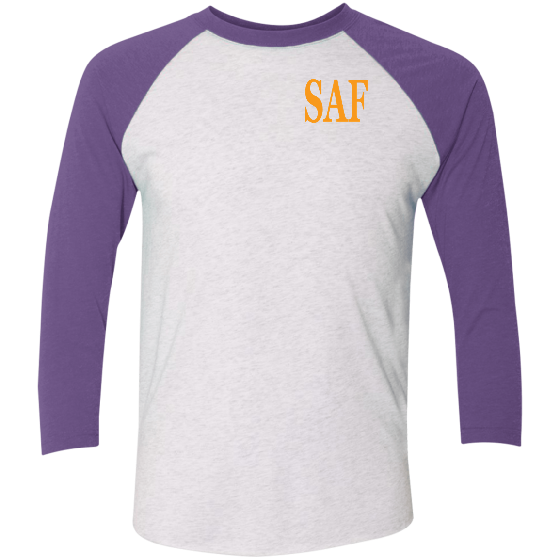 SAF - Tri-Blend 3/4 Sleeve Raglan T-Shirt
