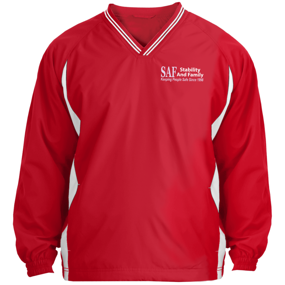 SAF - Tipped V-Neck Windshirt