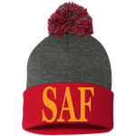 SAF - Pom Pom Knit Cap