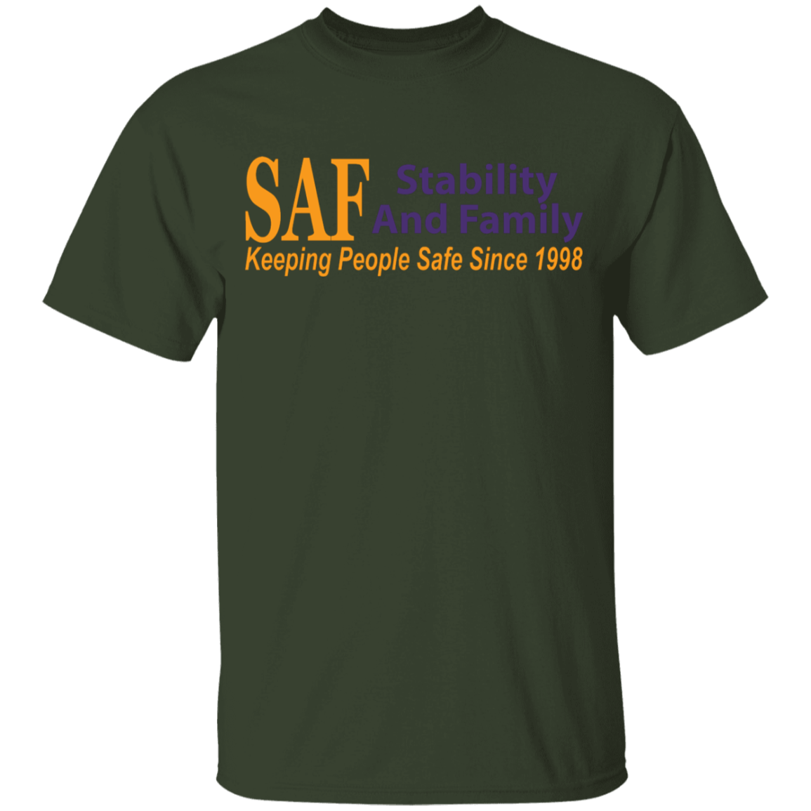 SAF - Youth 5.3 oz 100% Cotton T-Shirt