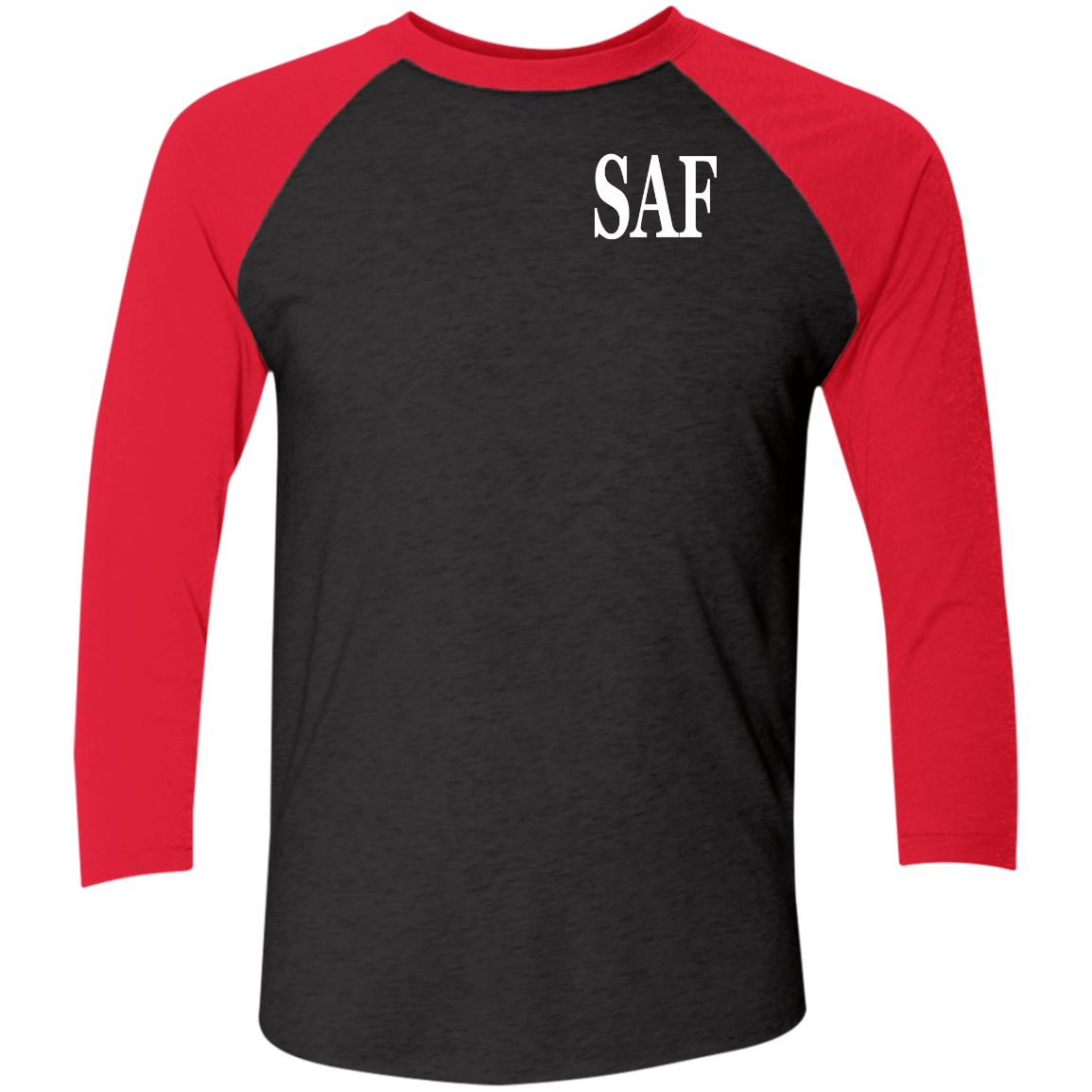SAF - Tri-Blend 3/4 Sleeve Raglan T-Shirt