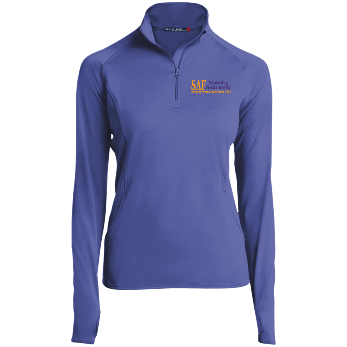 SAF - Women's 1/2 Zip Performance Pullover