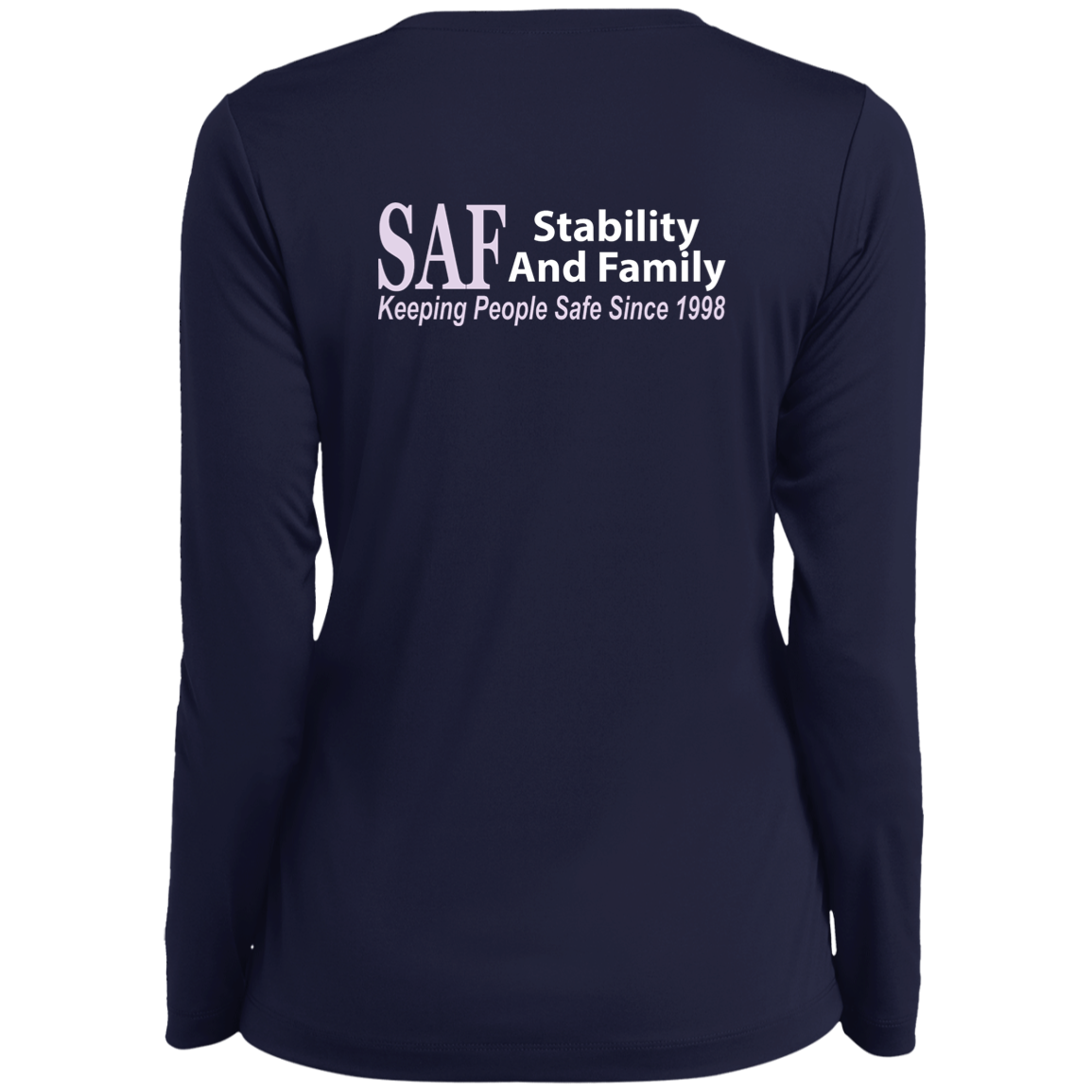 SAF - Ladies’ Long Sleeve Performance V-Neck Tee