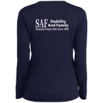 SAF - Ladies’ Long Sleeve Performance V-Neck Tee