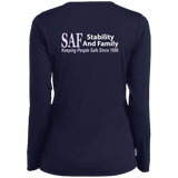 SAF - Ladies’ Long Sleeve Performance V-Neck Tee
