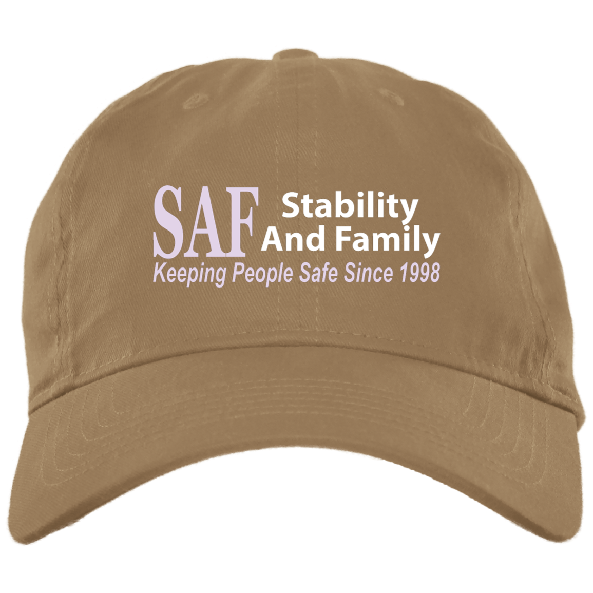 SAF - Brushed Twill Unstructured Dad Cap
