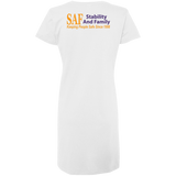 SAF - Ladies' V-Neck Fine Jersey Cover-Up