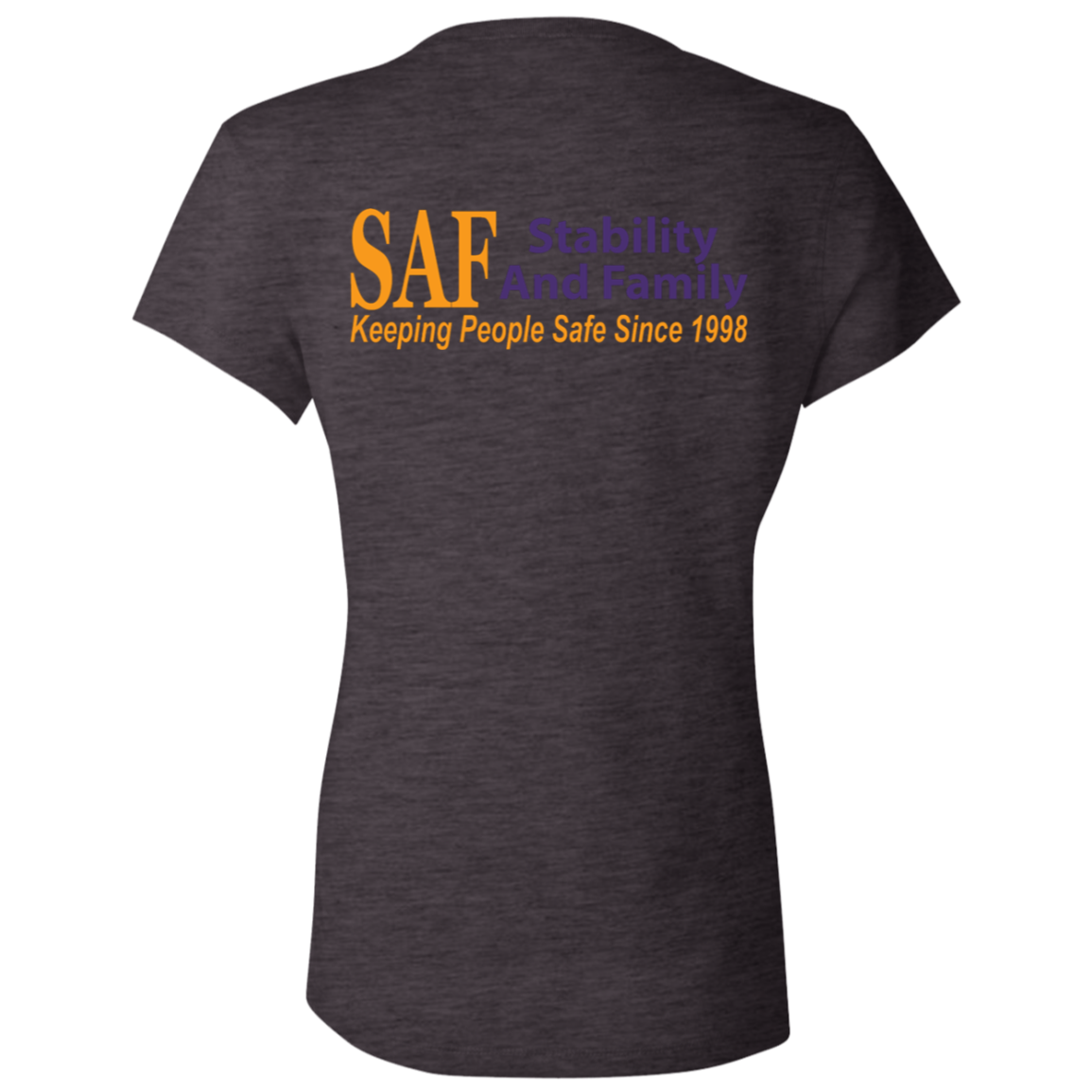 SAF - Ladies' Jersey V-Neck T-Shirt