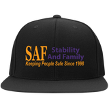 SAF - Flat Bill High-Profile Snapback Hat