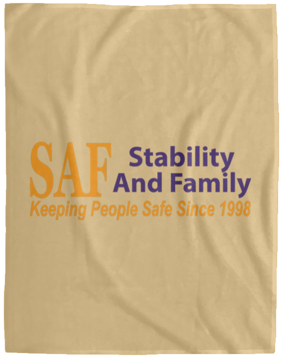 SAF - Cozy Plush Fleece Blanket - 60x80