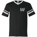 SAF - V-Neck Sleeve Stripe Jersey