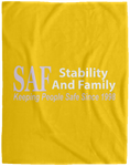 SAF - Cozy Plush Fleece Blanket - 60x80
