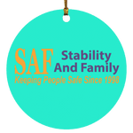 SAF - Circle Ornament