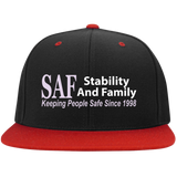 SAF - Flat Bill High-Profile Snapback Hat