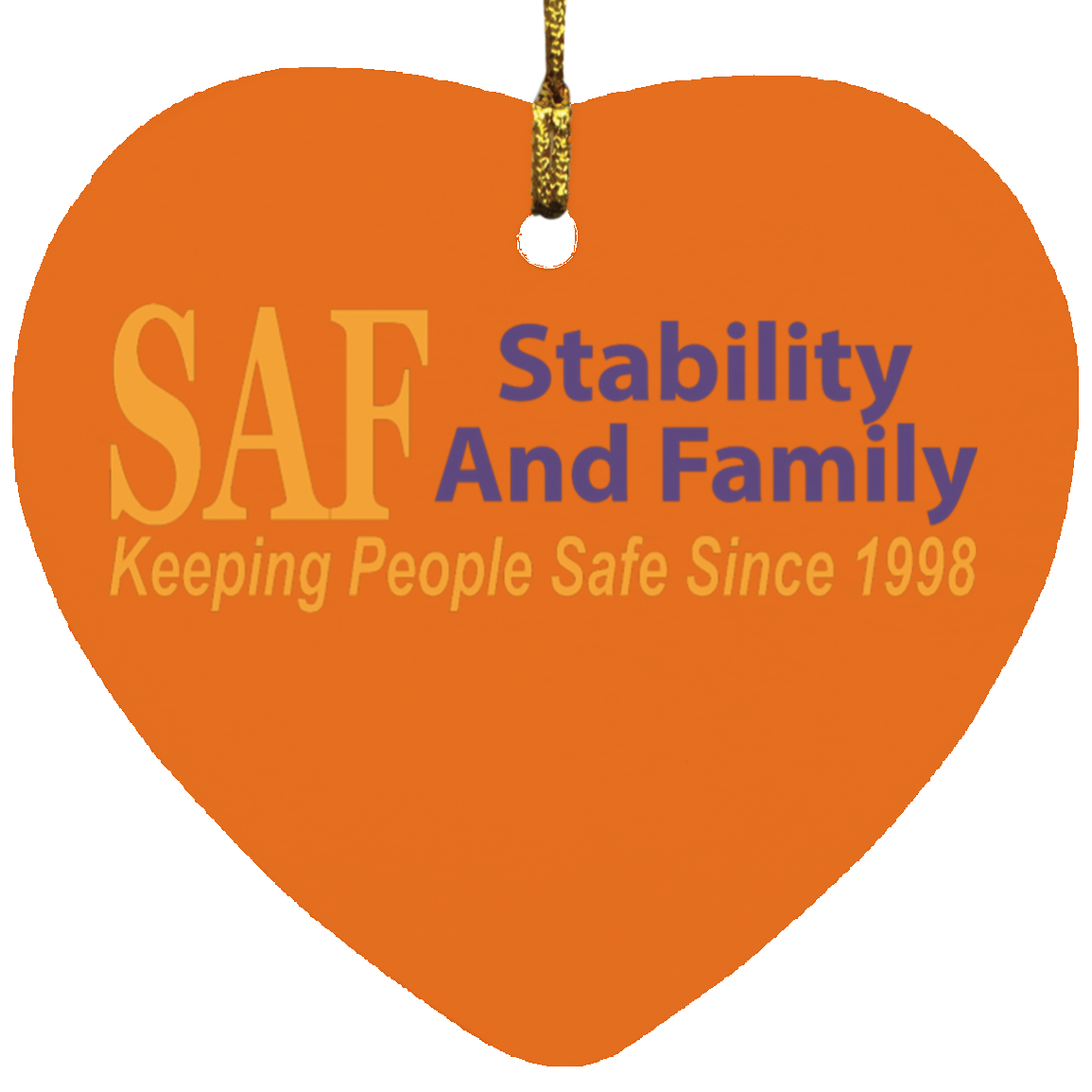 SAF - Heart Ornament