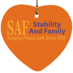 SAF - Heart Ornament