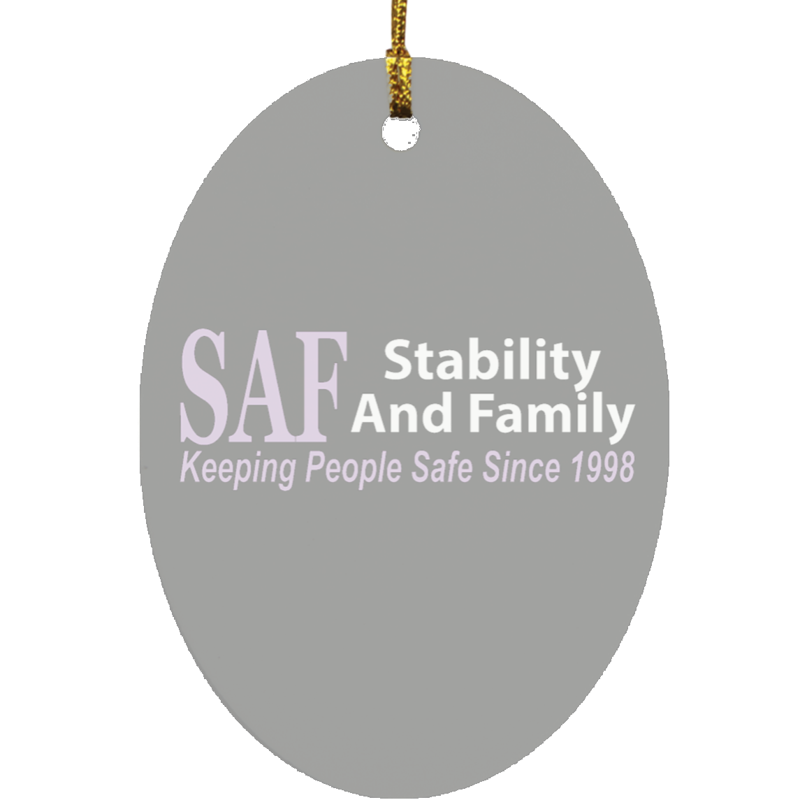 SAF - Oval Ornament