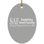 SAF - Oval Ornament
