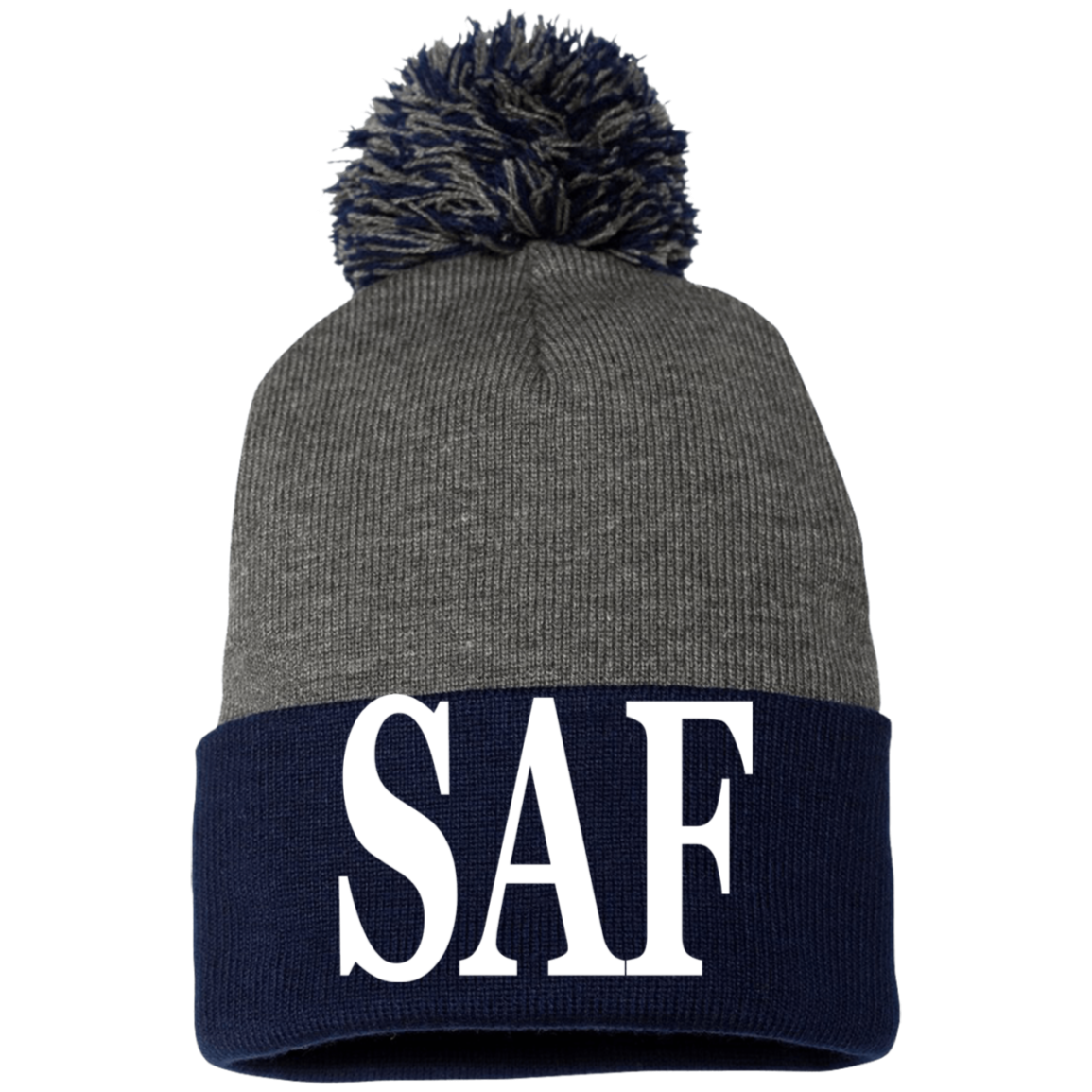 SAF - Pom Pom Knit Cap