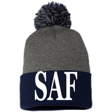 SAF - Pom Pom Knit Cap
