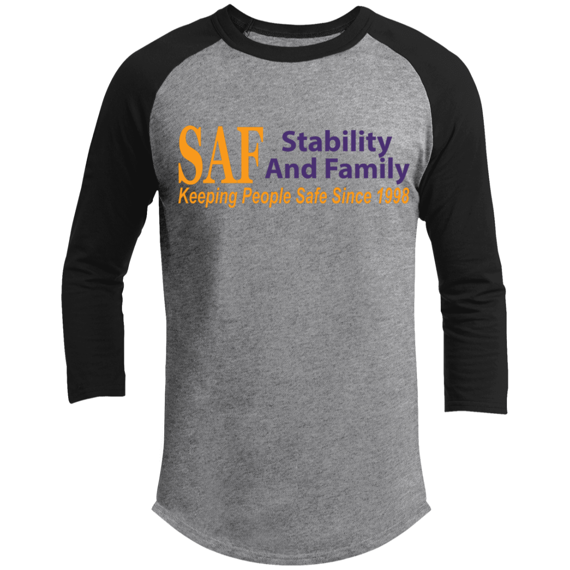 SAF - 3/4 Raglan Sleeve Shirt
