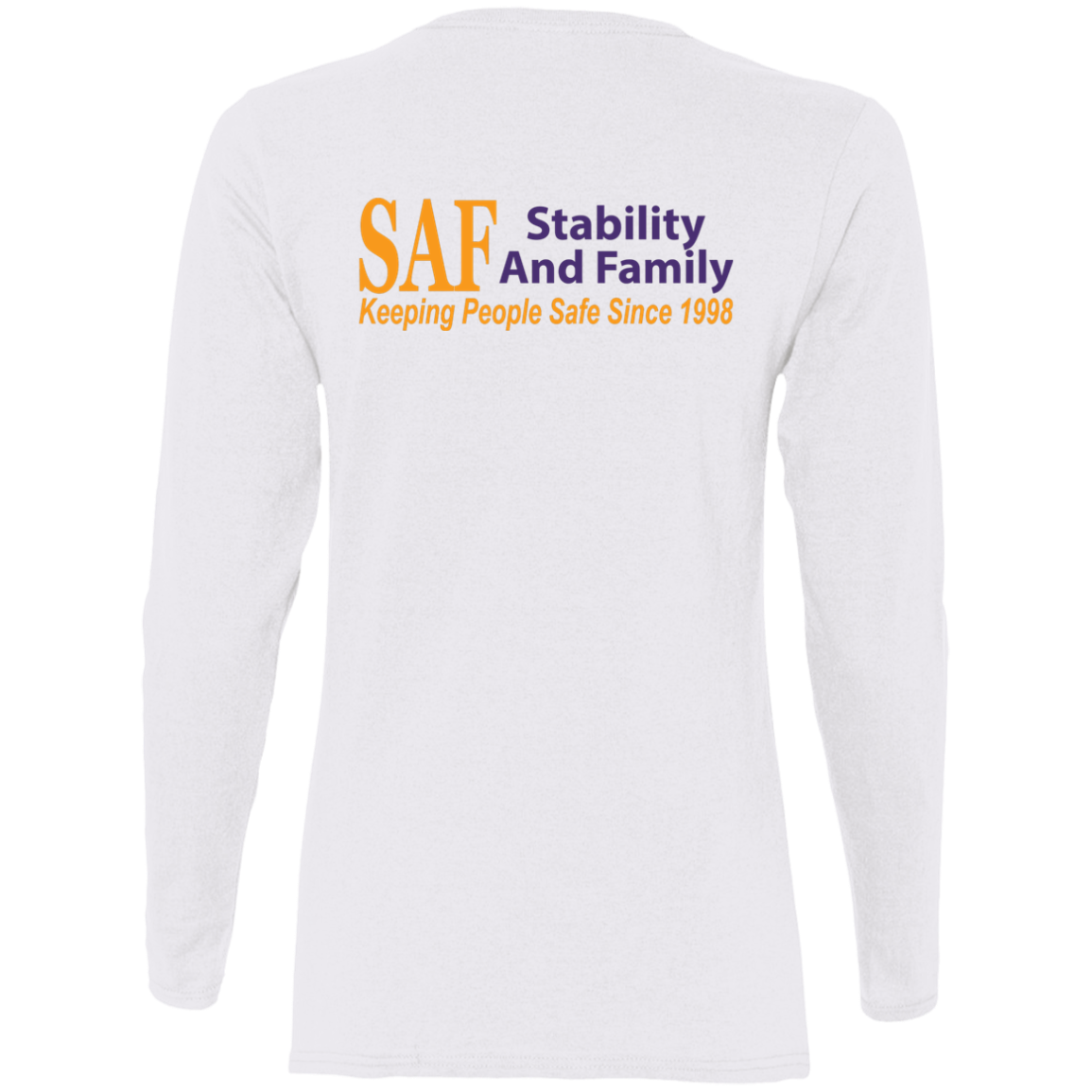SAF - Ladies' Cotton LS T-Shirt