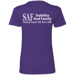 SAF - Ladies' Boyfriend T-Shirt