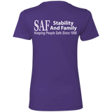 SAF - Ladies' Boyfriend T-Shirt