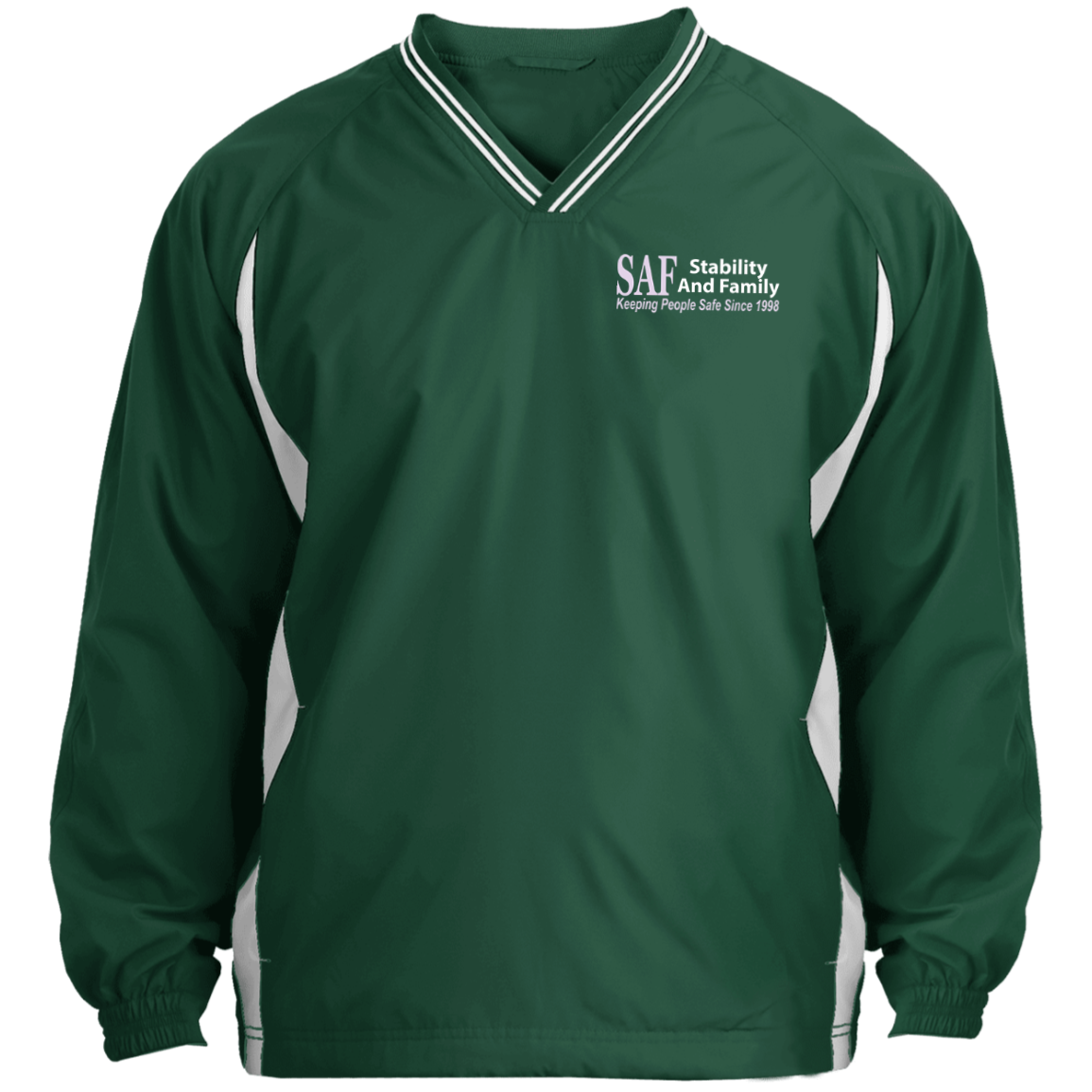 SAF - Tipped V-Neck Windshirt