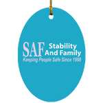 SAF - Oval Ornament
