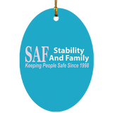SAF - Oval Ornament