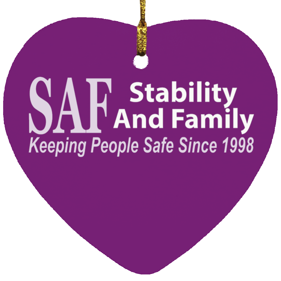 SAF - Heart Ornament