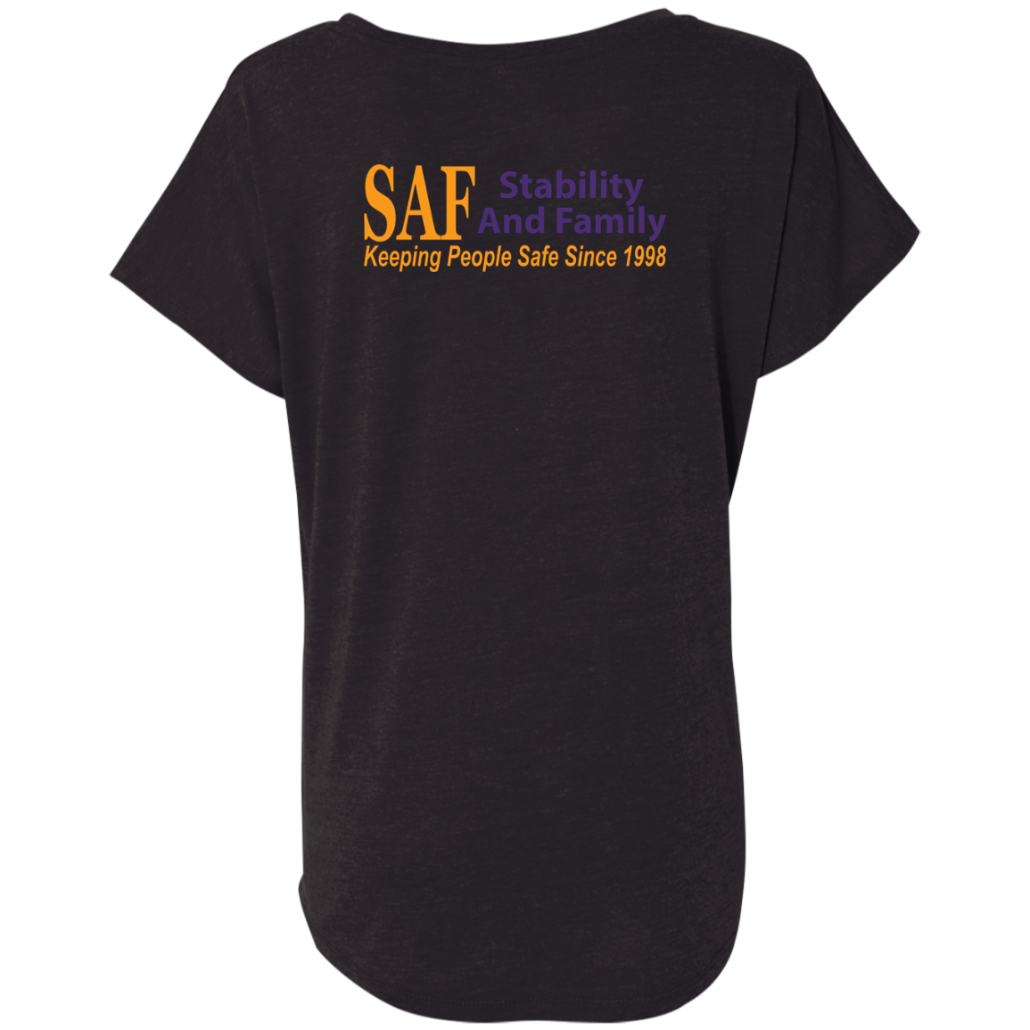 SAF - Ladies' Triblend Dolman Sleeve