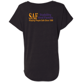 SAF - Ladies' Triblend Dolman Sleeve