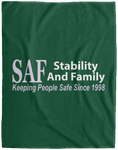 SAF - Cozy Plush Fleece Blanket - 60x80