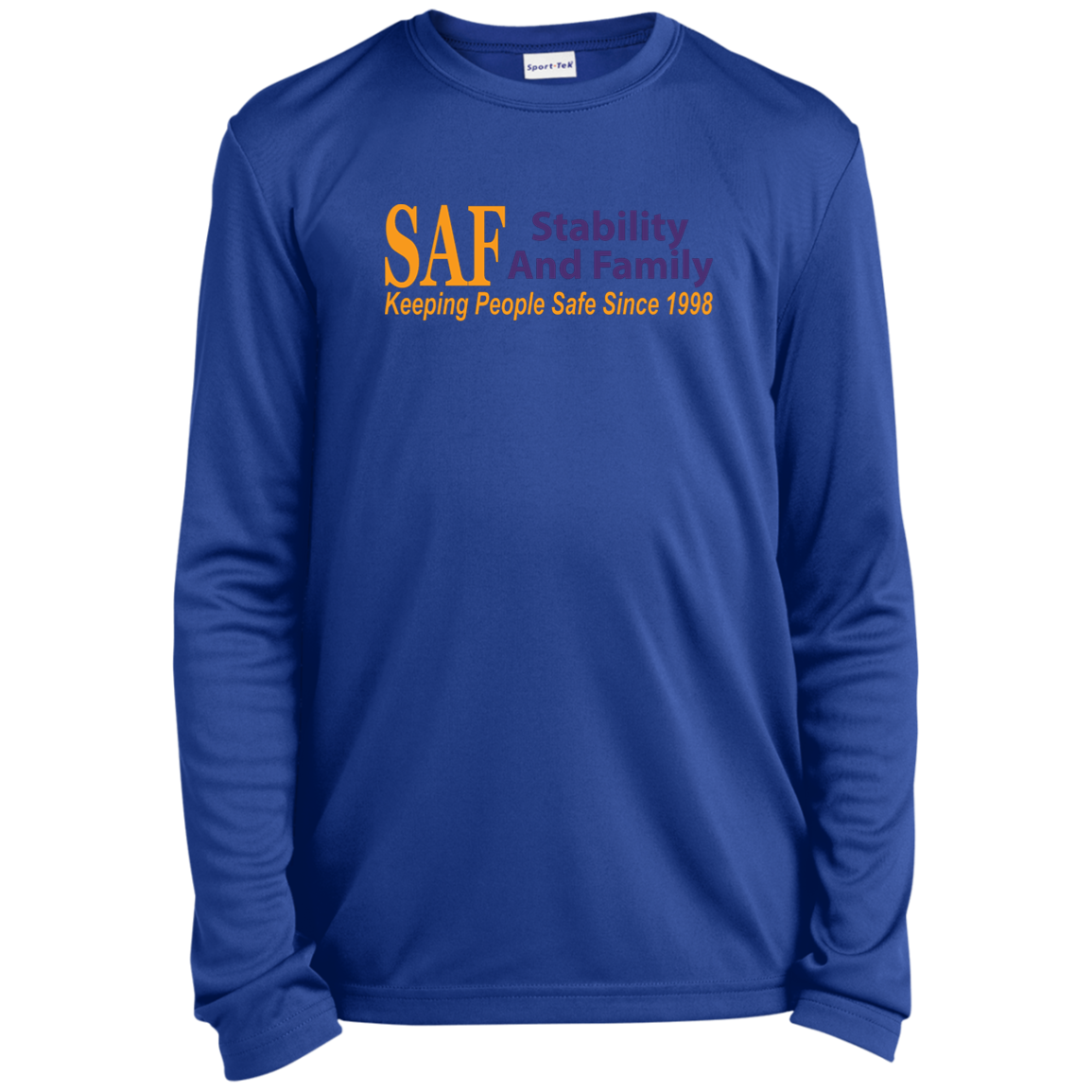 SAF - Youth Long Sleeve Performance Tee