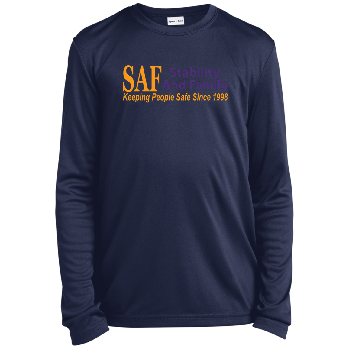 SAF - Youth Long Sleeve Performance Tee