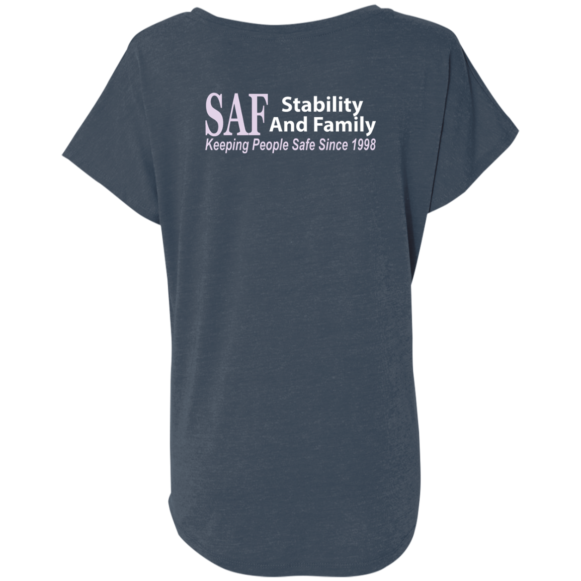 SAF - Ladies' Triblend Dolman Sleeve