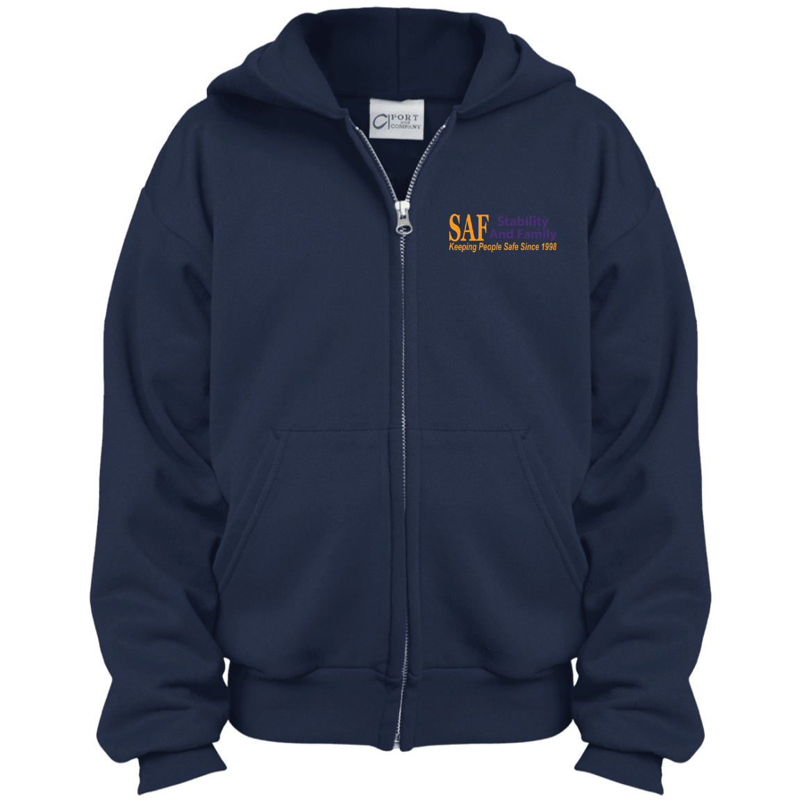 SAF - Youth Full Zip Hoodie