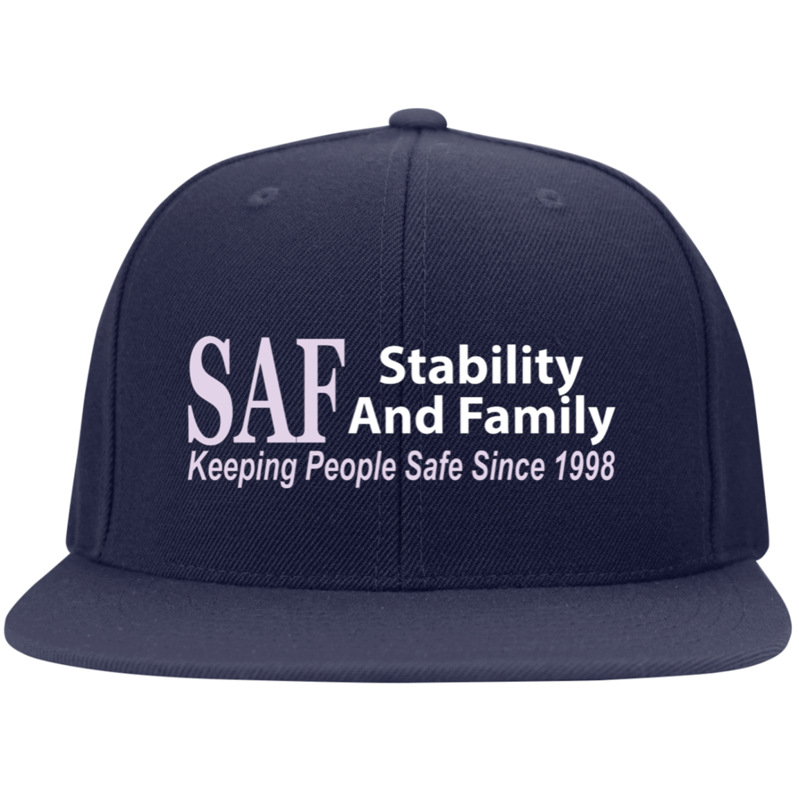 SAF - Flat Bill High-Profile Snapback Hat