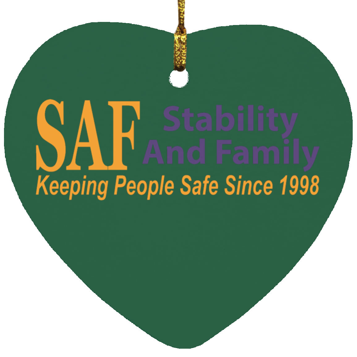 SAF - Heart Ornament