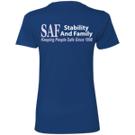 SAF - Ladies' Boyfriend T-Shirt